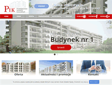 Tablet Screenshot of dom-pik.pl